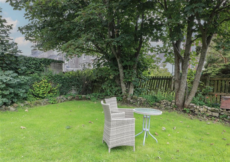 This is the garden at Cosy In, Millport