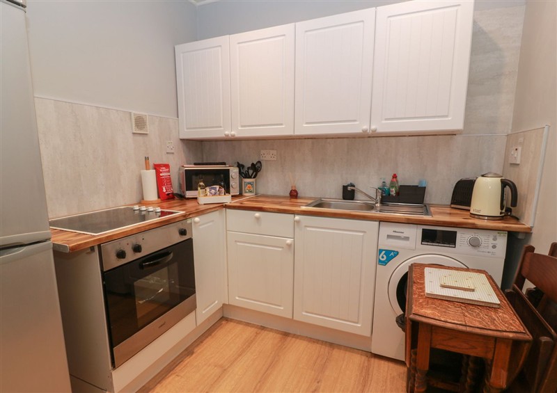 This is the kitchen at Cosy In, Millport