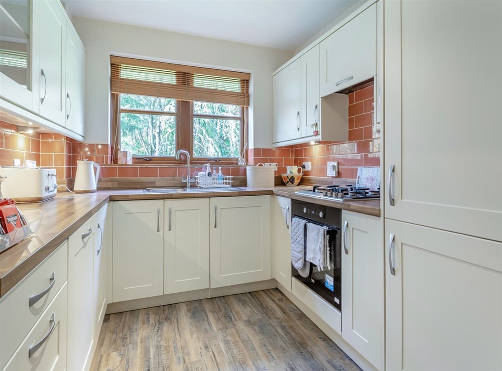 Kitchen at Cosy Ness in Inverness, Inverness-Shire