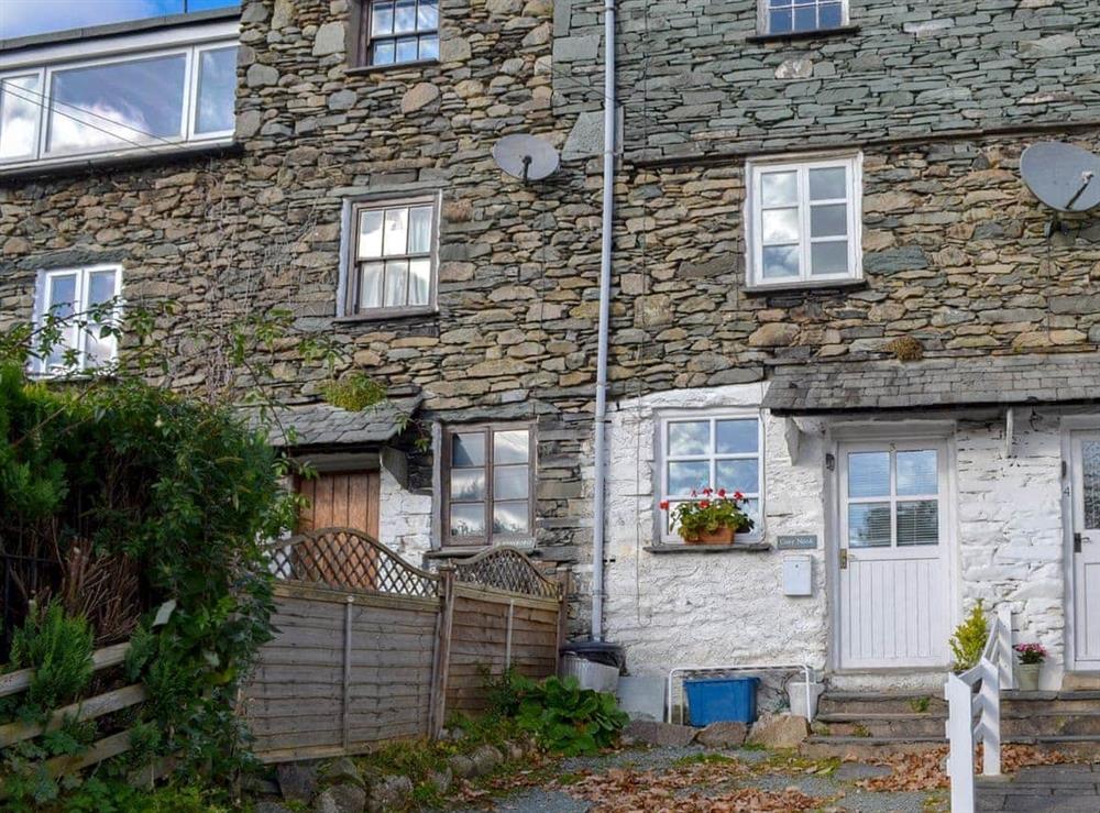 Traditional terraced cottage at Cosy Nook in Ambleside, Cumbria