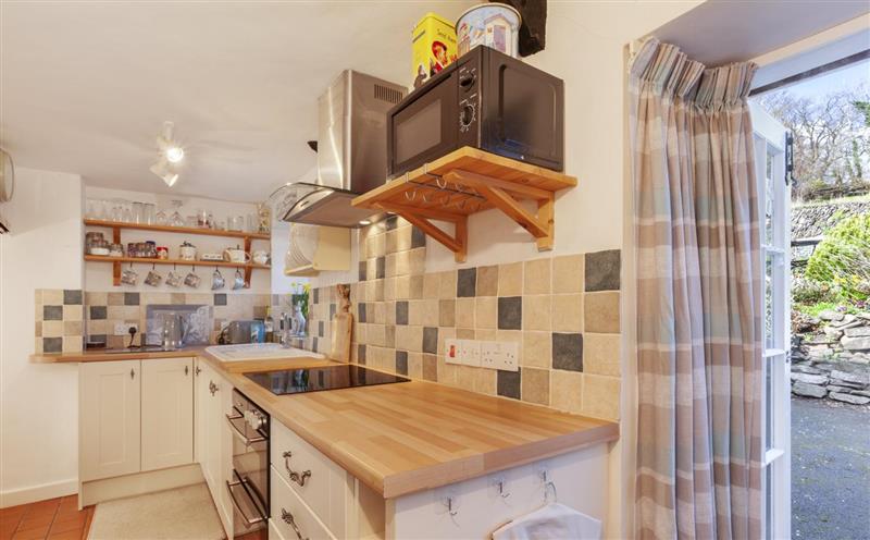 This is the kitchen at Cosy Nook, North Molton