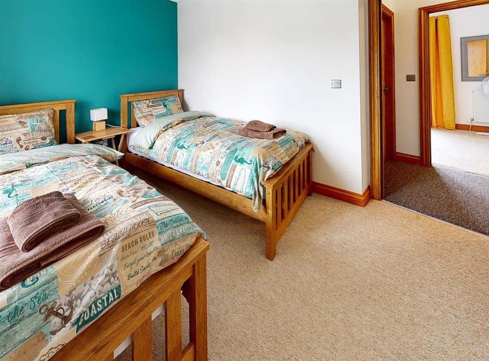 Twin bedroom (photo 2) at Cosy Ocean View in Pennar, Dyfed