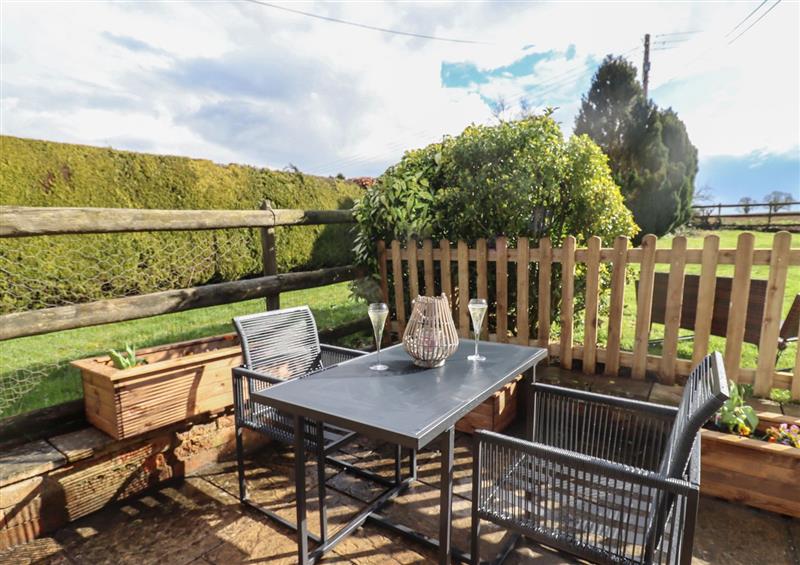 Enjoy the garden at Cosy4Two, Near Bourton-On-The-Water