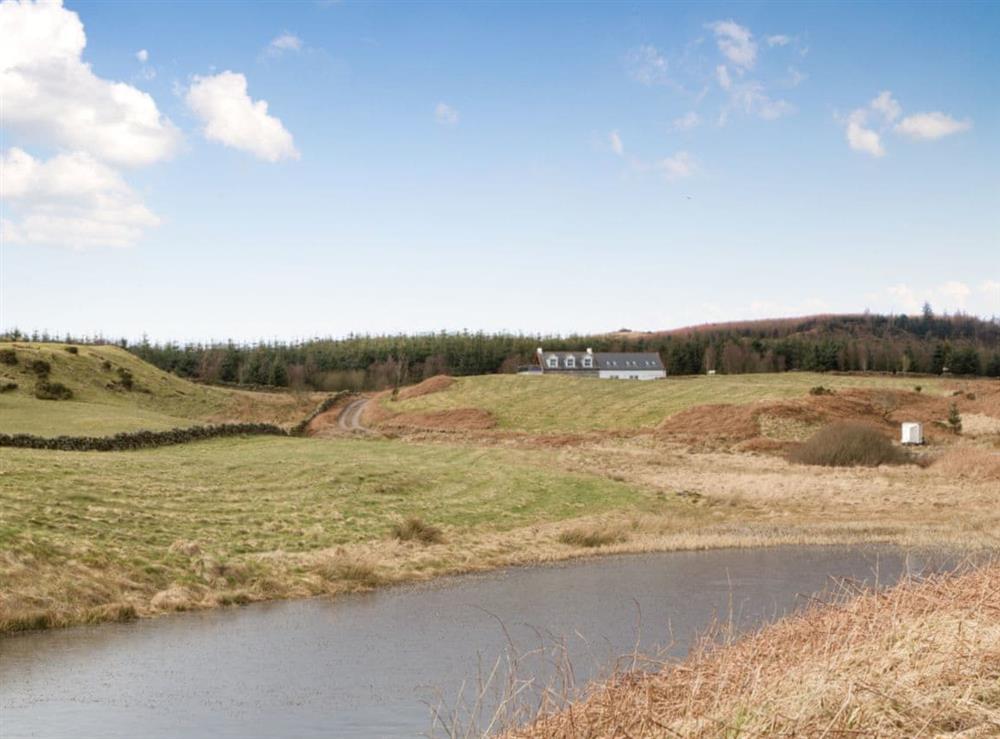 Surrounding countryside at Cot Cottage in Ringford, near Castle Douglas, Dumfries and Galloway, Kirkcudbrightshire