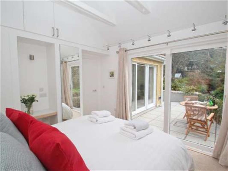 Double bedroom at Cot Valley Cottage, St Just, Cornwall