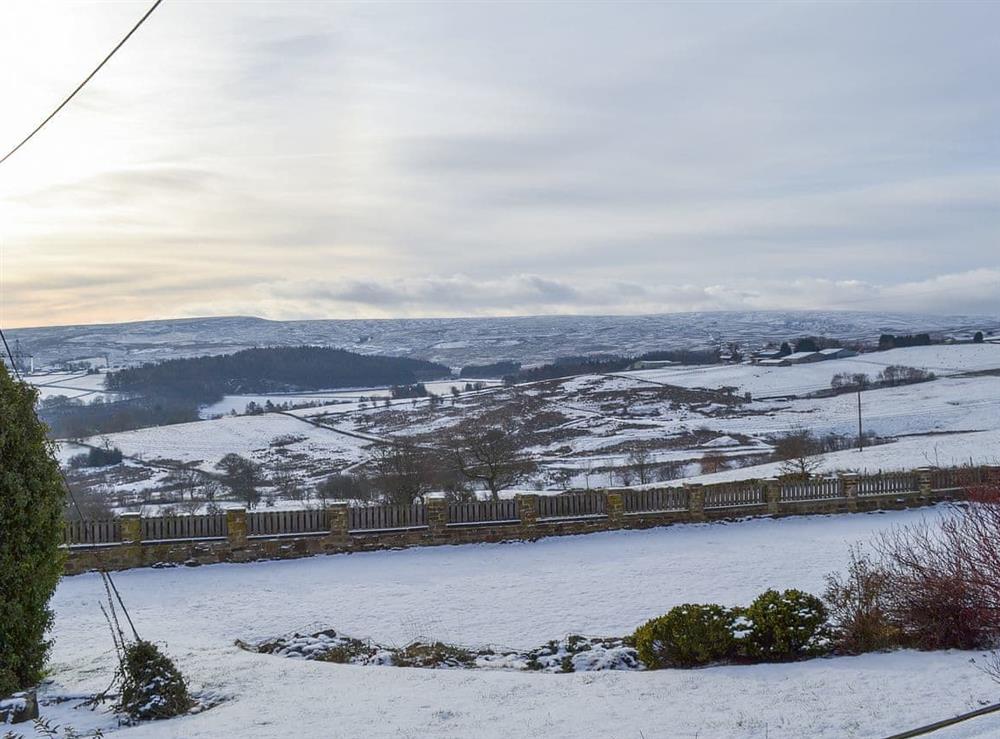 Wonderful wintry view at Cote Farm in Langsett, near Penistone, South Yorkshire
