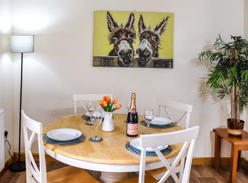 Dining Area at Cothi Cottage in Talley, near Llandeilo, Dyfed