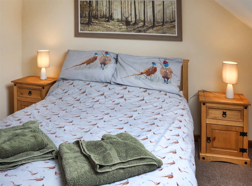 Double bedroom at Cothi Cottage in Talley, near Llandeilo, Dyfed