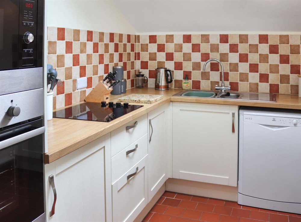 Kitchen at Cothi Cottage in Talley, near Llandeilo, Dyfed