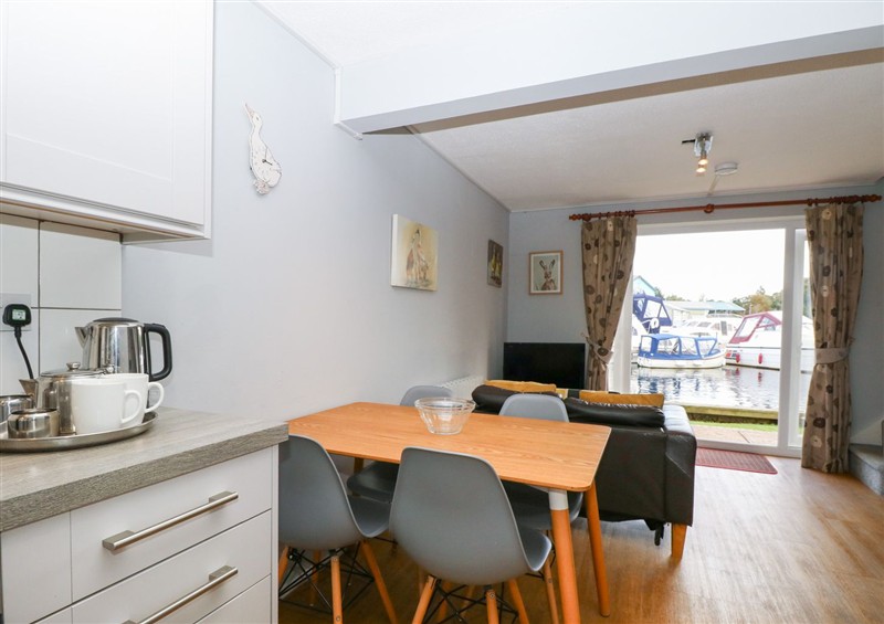 This is the kitchen at Cotman Cottage, Hoveton & Wroxham