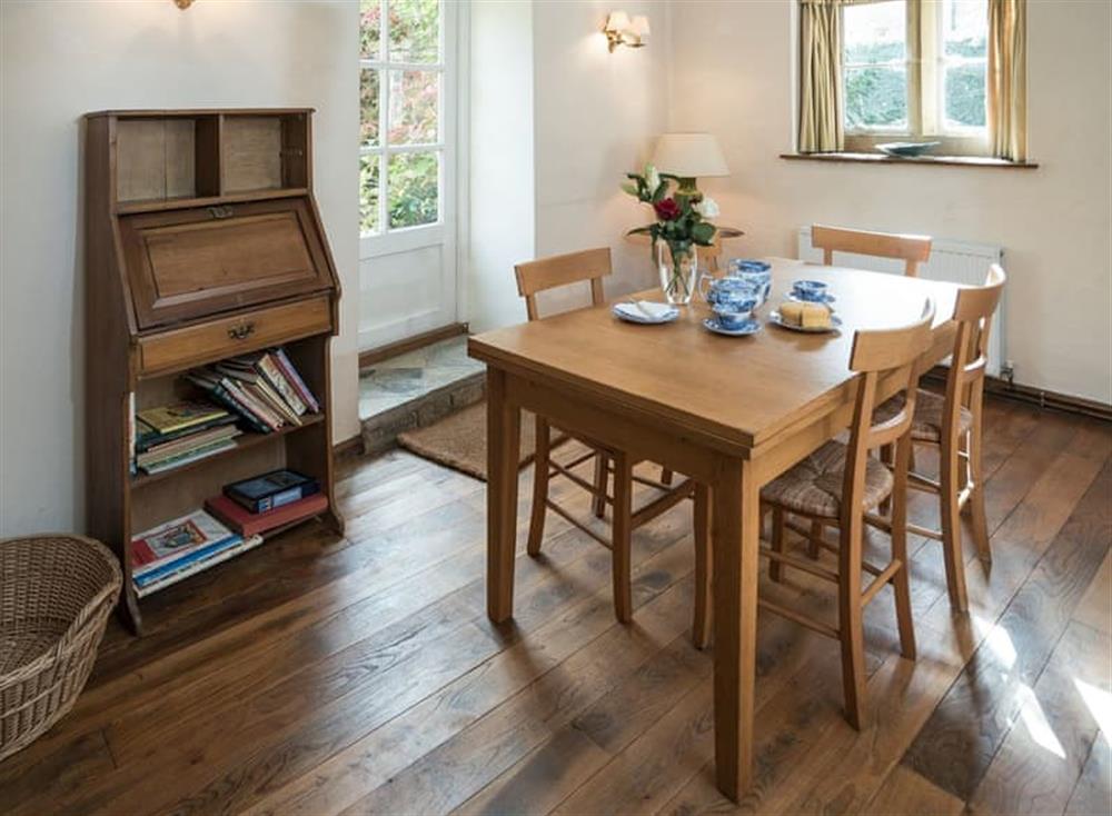 Dining room at Cotswold Way Cottage in Wood Stanway, near Winchcombe, Gloucestershire