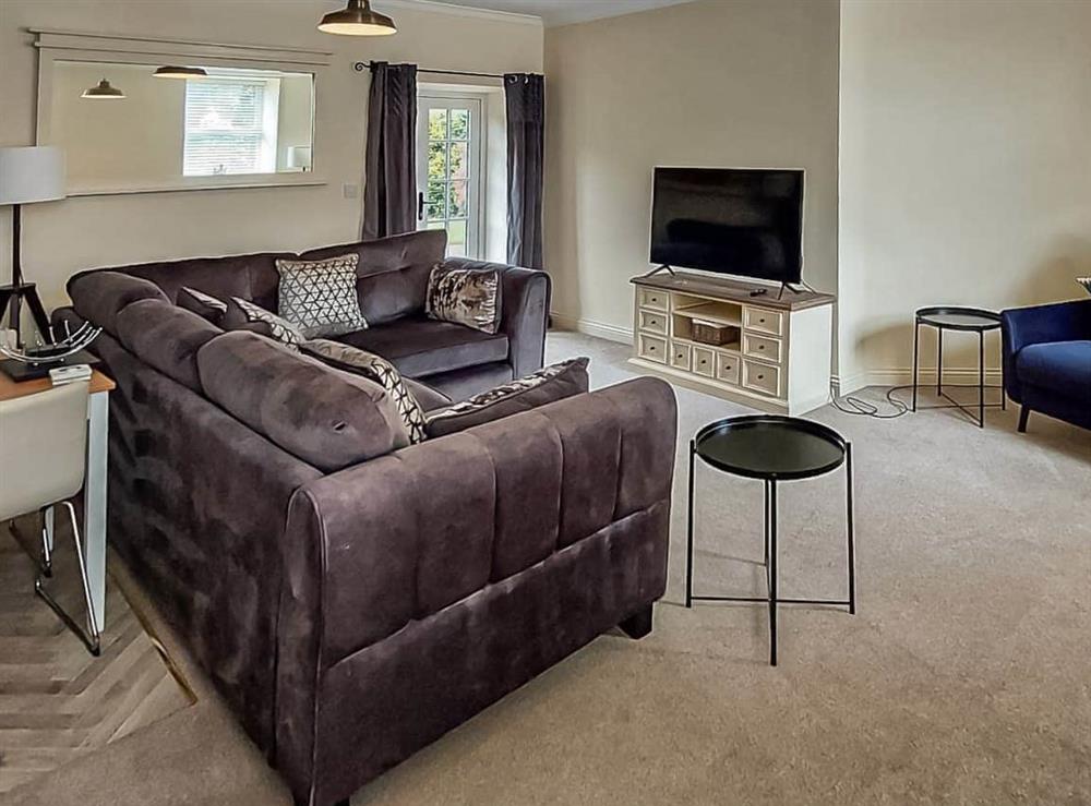 Open plan living space at Cottage 2 in Berwick-upon-Tweed, Northumberland