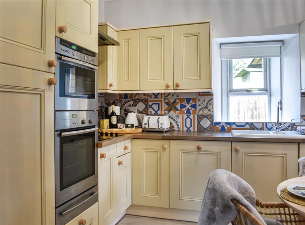 Kitchen at Cottage 2 in Woodhead of Mailer, Perthshire