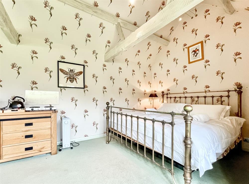 Double bedroom area at Cottage 3 in East Tytherley, Hampshire