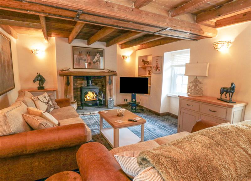 Relax in the living area at Cottage at 29 High Street, Cloughton near Burniston