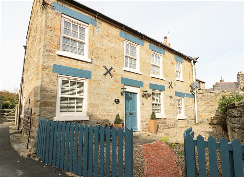 This is the setting of Cottage at 29 High Street at Cottage at 29 High Street, Cloughton near Burniston