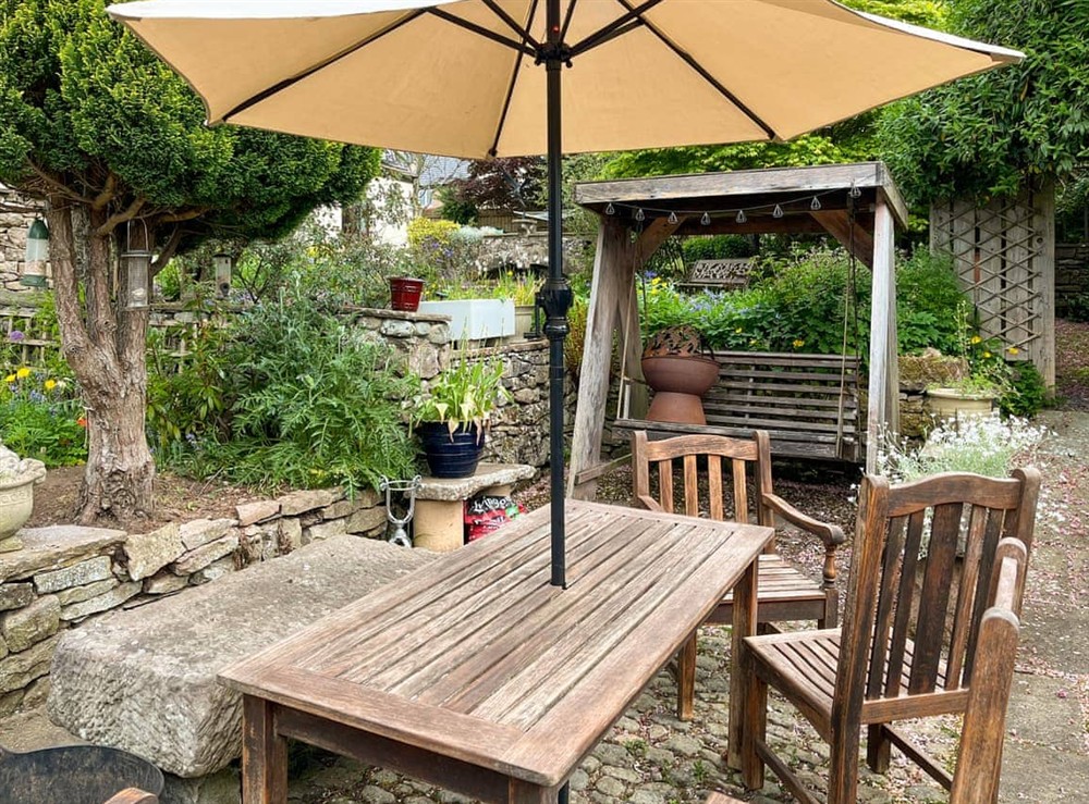 Sitting-out-area at Cottage at Brathen in Penrith, Cumbria
