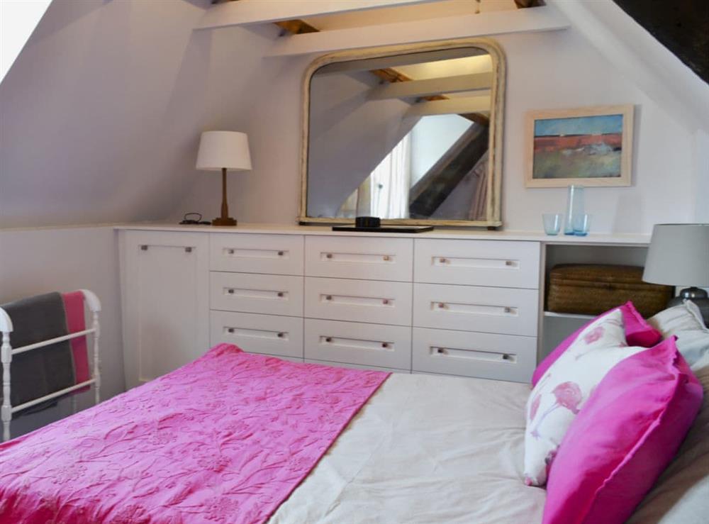 Double bedroom at Cottage By The Quay in Lymington, Hampshire