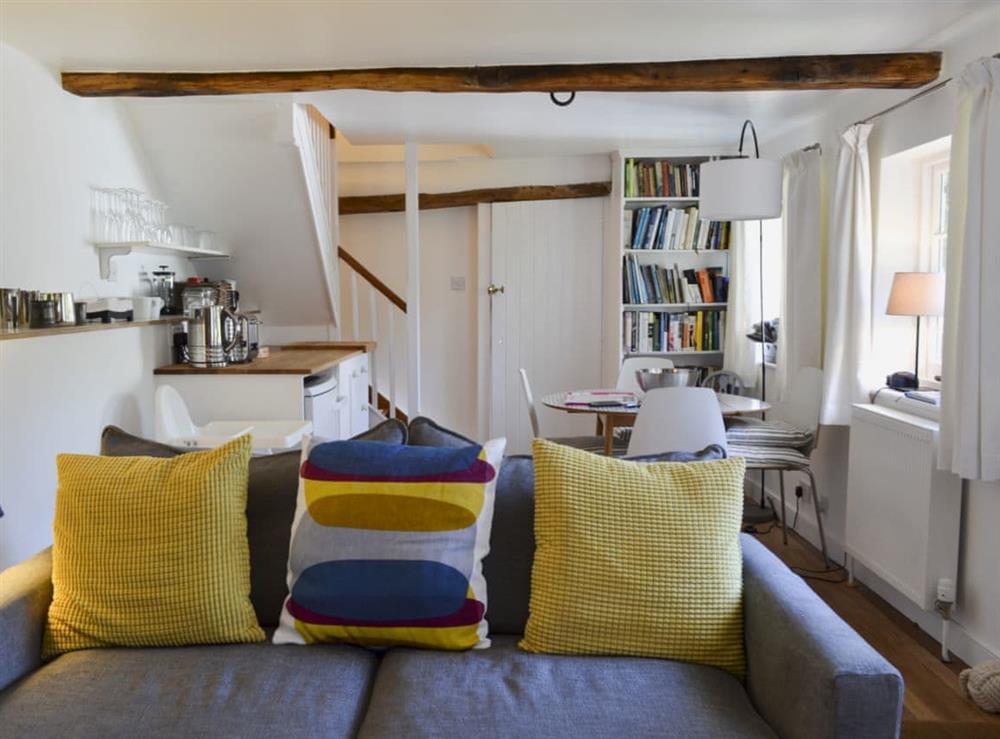 Open plan living space (photo 2) at Cottage By The Quay in Lymington, Hampshire
