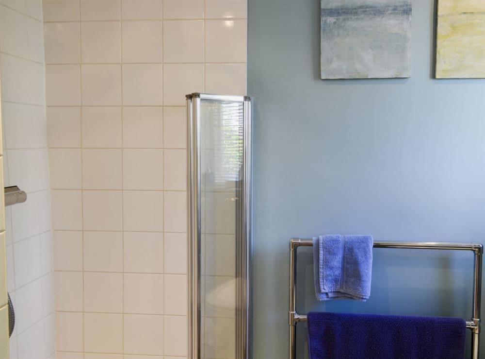 Shower room at Cottage By The Quay in Lymington, Hampshire