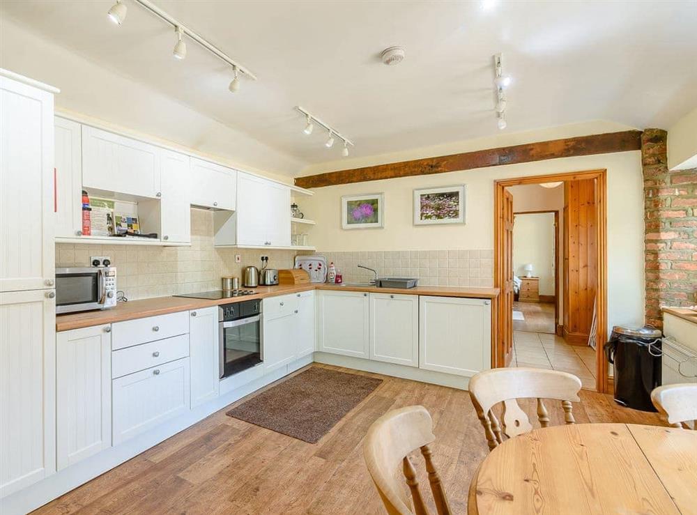 Spacious kitchen area at Cottage in the Pond in Garton, near Hornsea, North Humberside