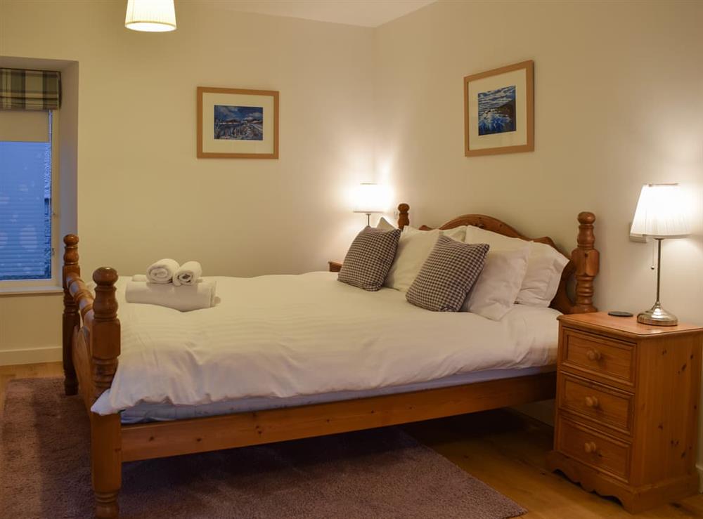 Double bedroom at Cottage No.2 in Aberfeldy, Perthshire