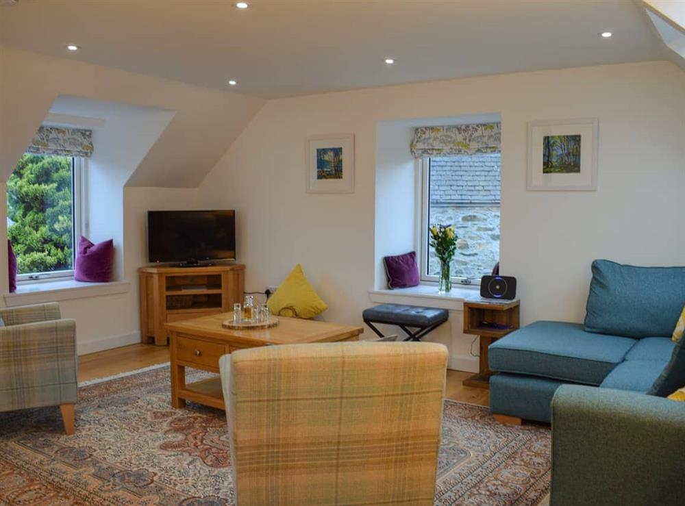 Living area at Cottage No.2 in Aberfeldy, Perthshire