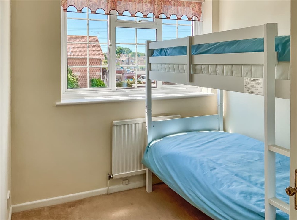 Bunk bedroom at Cottage in Poole, Dorset