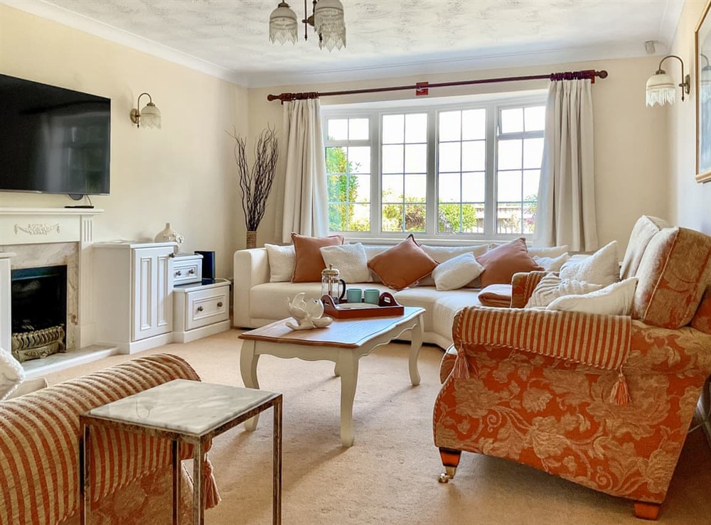 Living area at Cottage in Poole, Dorset