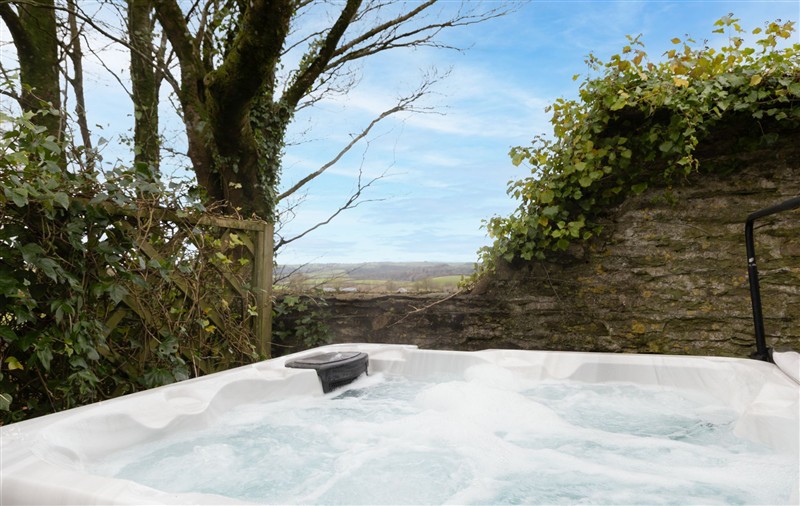 The hot tub at