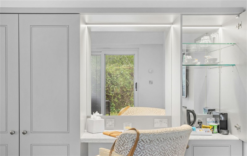 This is the kitchen at