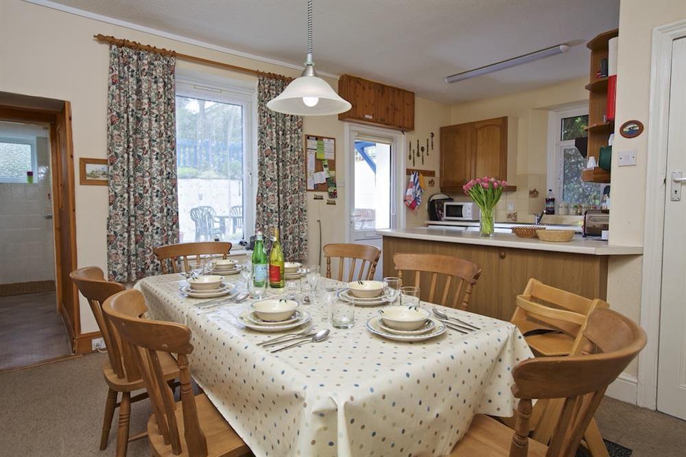 Open plan kitchen diner (photo 2) at Cottage View in Hope Cove, Nr Kingsbridge