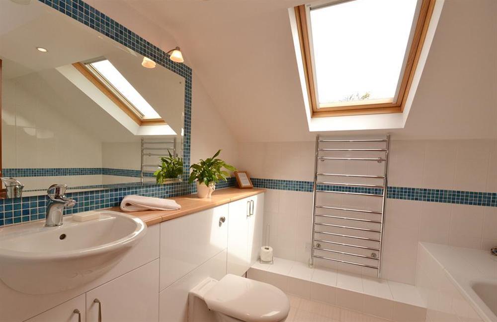 One of the bathrooms at Cotterbury, Dartmouth