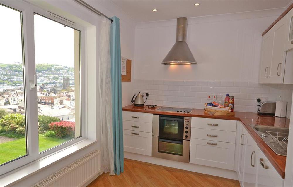 The well equipped kitchen area at Cotterbury, Dartmouth