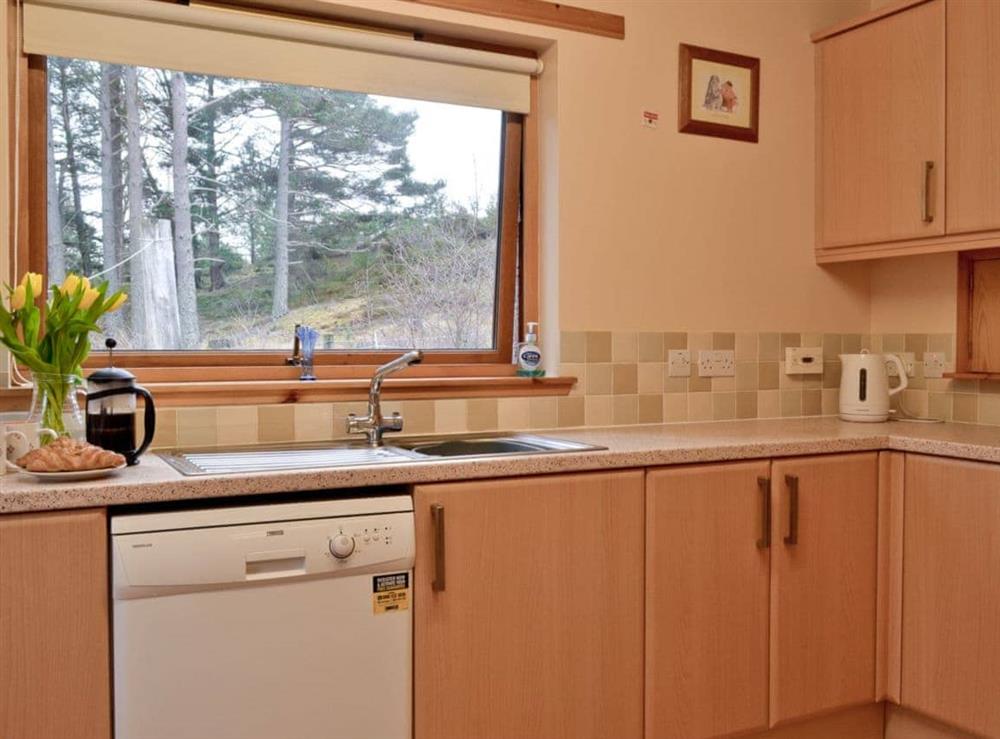 Kitchen at Cottertonbeag in Nethybridge, near Aviemore, Inverness-Shire