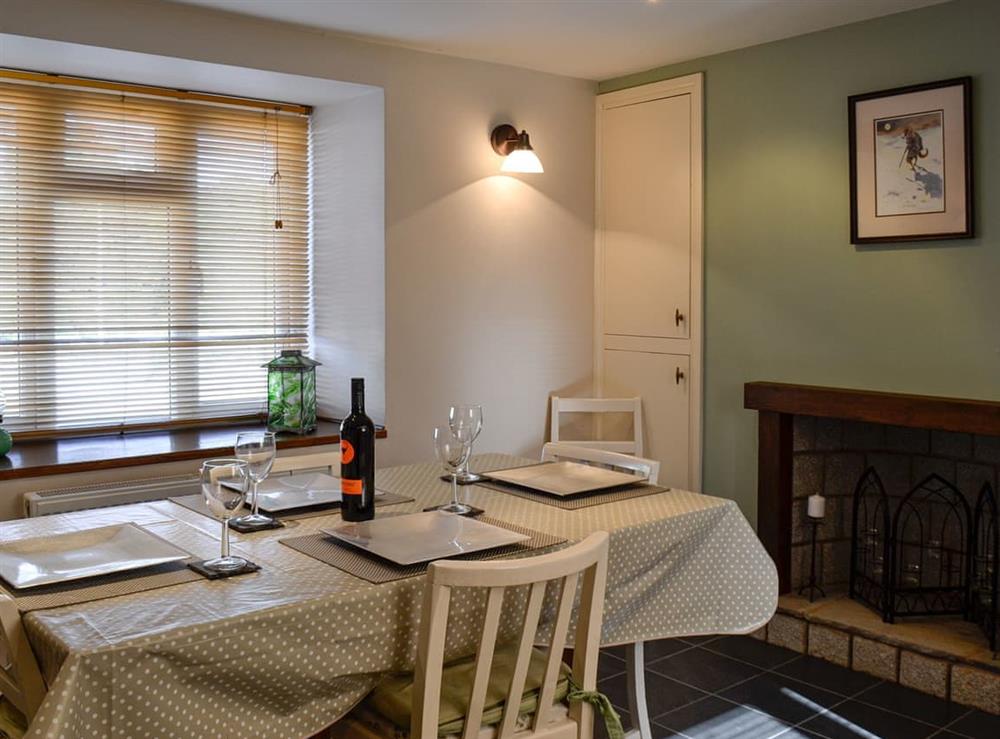 Dining area at Cottonmill Cottage in Newton Stewart, Wigtownshire