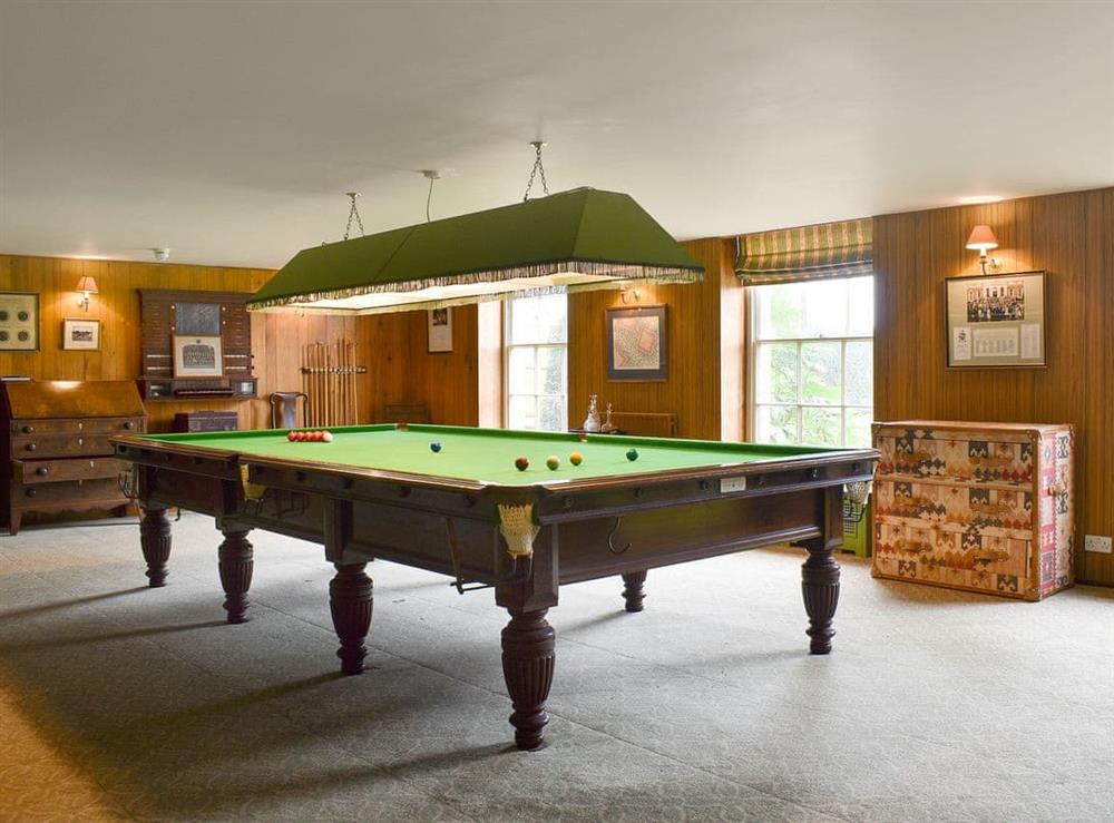 Billiard room at Country House in Balcombe, West Sussex