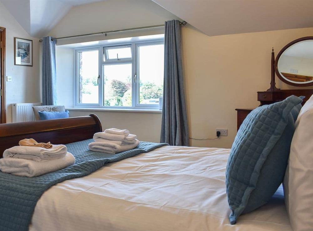Double bedroom at Country Lodge in Little Musgrave near Kirkby Stephen, Cumbria