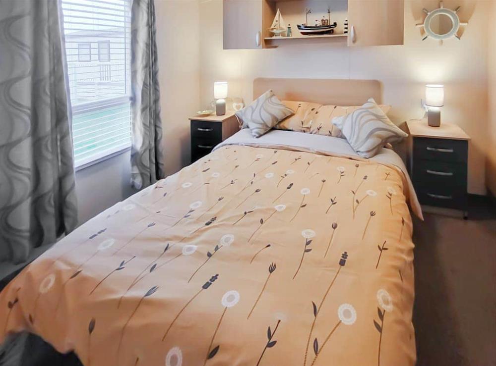 Double bedroom at Country View C50 in Blue Anchor, near Minehead, Somerset