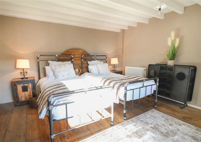 One of the bedrooms at Coupling Cottage, Belper