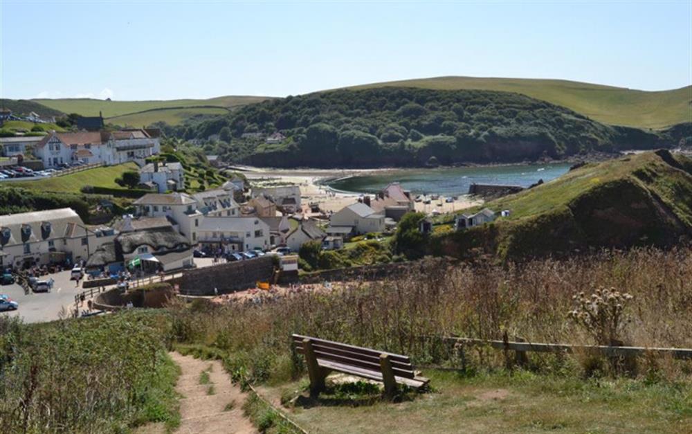 Nearby Hope Cove at Court Barton Cottage No. 10 in South Huish