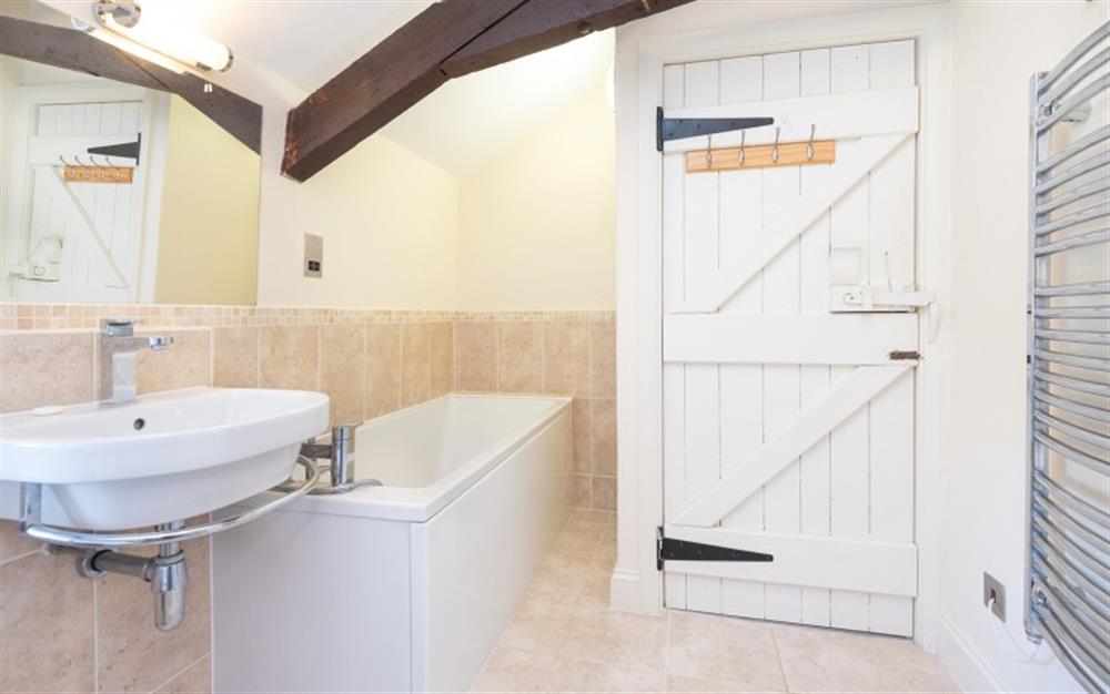 Another look at the bathroom.  at Court Barton Cottage No. 6 in South Huish