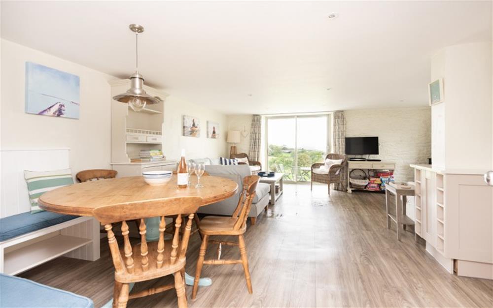 Open plan living.  at Court Barton Cottage No. 8 in South Huish