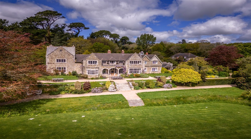 The exterior of Chatham, Bosveal and Court, Cornwall at Court in Falmouth, Cornwall