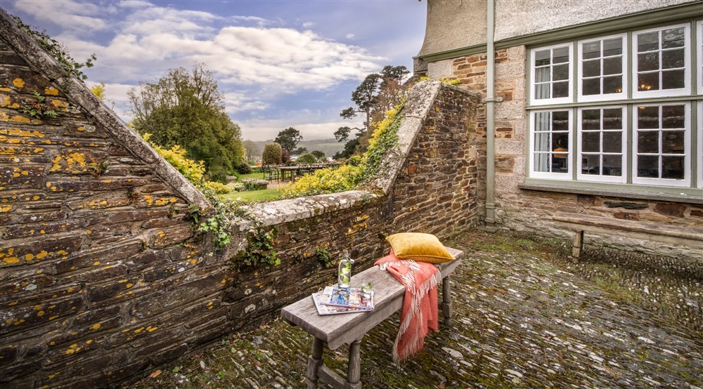 The yard at Court in Falmouth, Cornwall