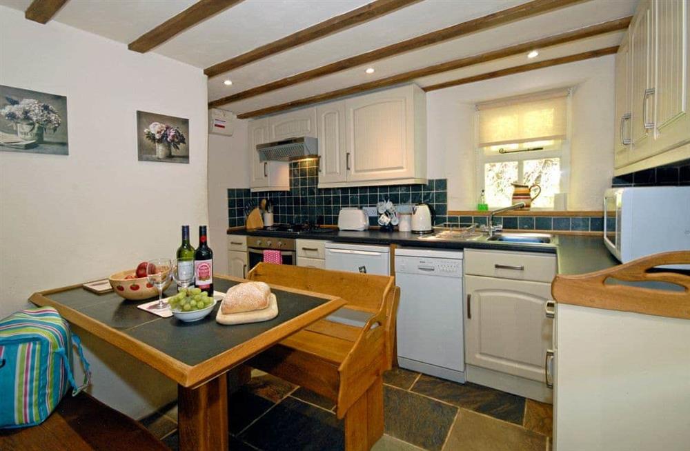 The kitchen at Court Lodge in Dinas, Pembrokeshire, Dyfed