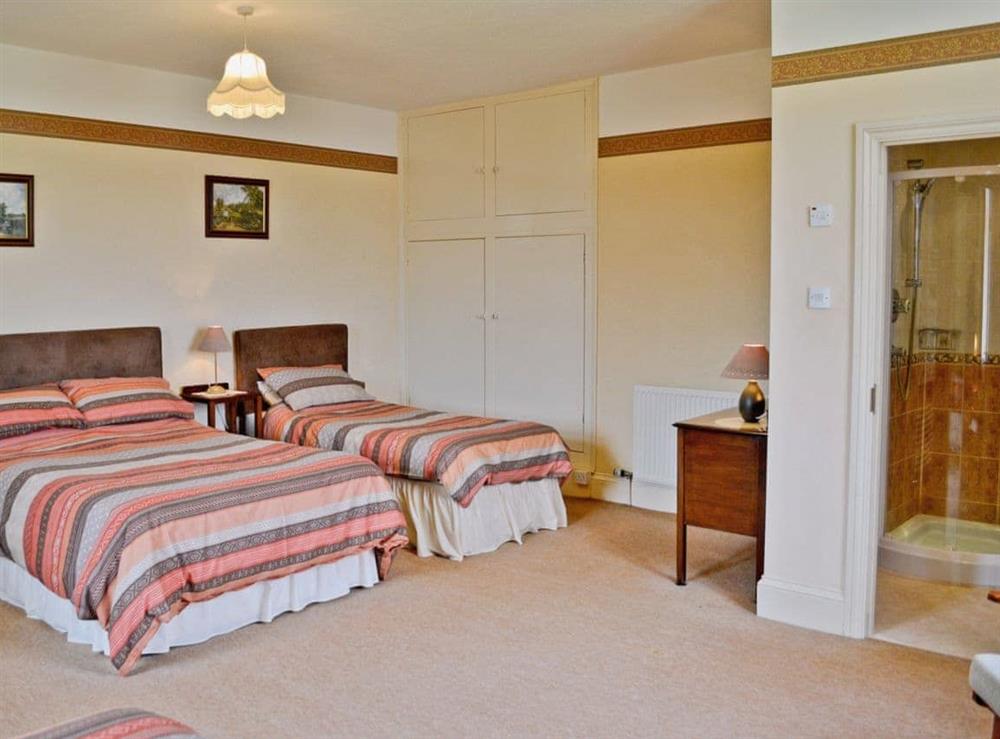 Triple bedroom at Court Place in Porlock, Somerset