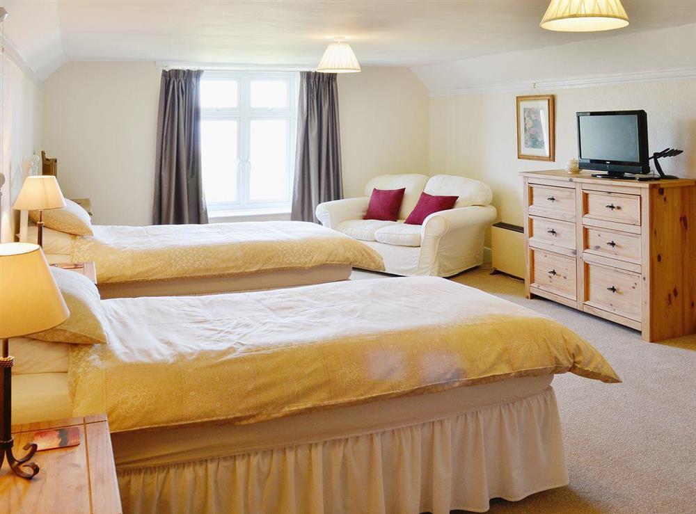Twin bedroom (photo 2) at Court Place in Porlock, Somerset