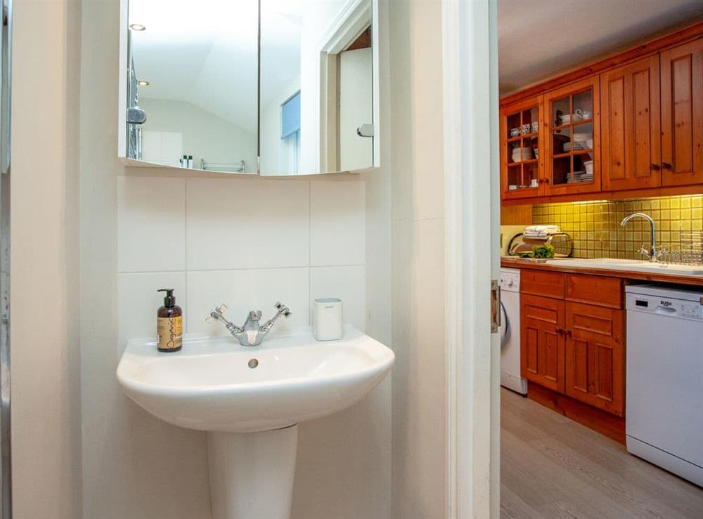 Shower room (photo 2) at Courtenay Cottage in Salcombe, Devon