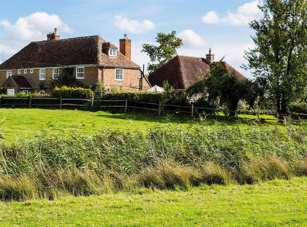 Beautiful barn conversion in south east Kent at Courtside in Fairfield, near Appledore, Kent